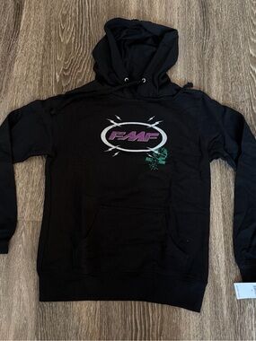 NWT Women’s FMF Racing Essential Hoodie XS Black Moto